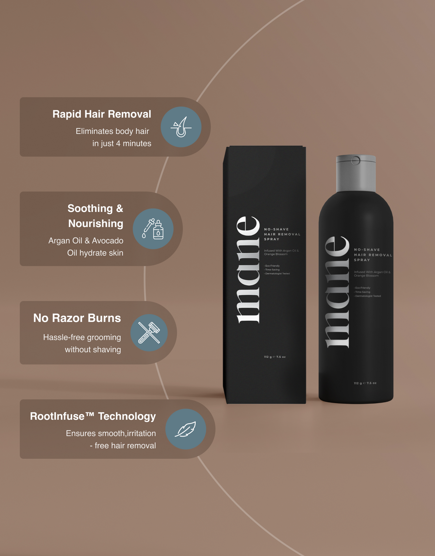 No-Shave Hair Removal Spray